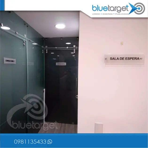 Señalización de consultorios